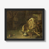 Still Life in a Stable by François Cornelis Knoll - thumbnail_1_bf_66fdb7128213847b6f357ab1